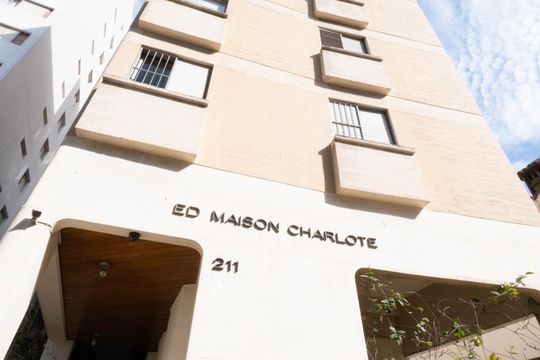 Fachada de apartamento à venda com 1 quarto, 40m² em Sumaré, São Paulo