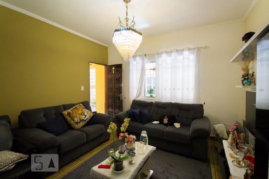 Sala de casa para alugar com 1 quarto, 80m² em Vila Nair, São Paulo