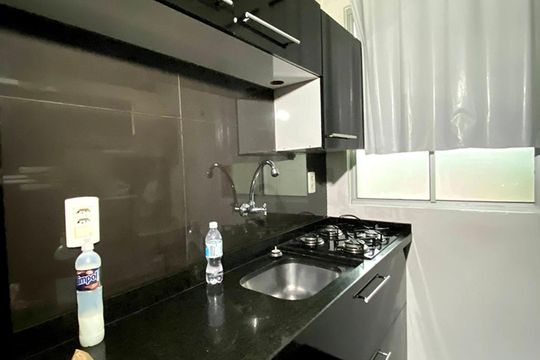 Cozinha de apartamento à venda com 2 quartos, 60m² em Hamburgo Velho, Novo Hamburgo