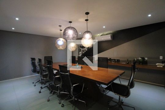 Sala de reunião de apartamento à venda com 1 quarto, 35m² em Campo Belo, São Paulo