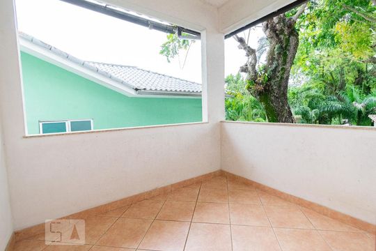Varanda da Suíte 3 de casa de condomínio à venda com 4 quartos, 250m² em Jacarepaguá, Rio de Janeiro