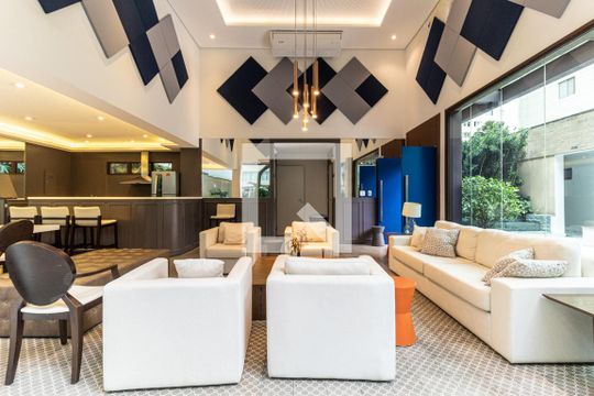 Salão de Festas de apartamento à venda com 1 quarto, 41m² em Santa Cecília, São Paulo