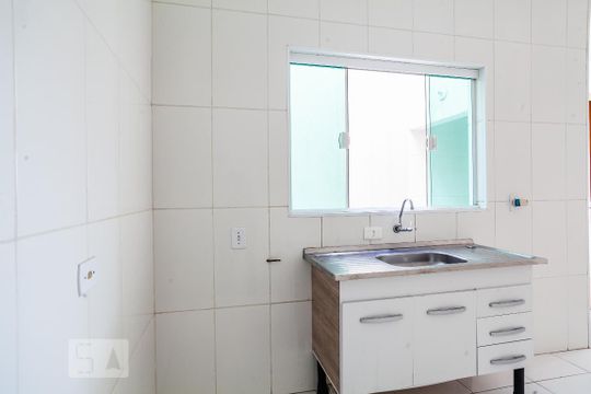 Cozinha de apartamento à venda com 2 quartos, 47m² em Cidade São Jorge, Santo André
