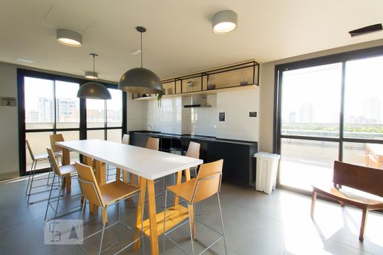 Área comum - Cozinha  de kitnet/studio à venda com 1 quarto, 16m² em Vila Mariana, São Paulo