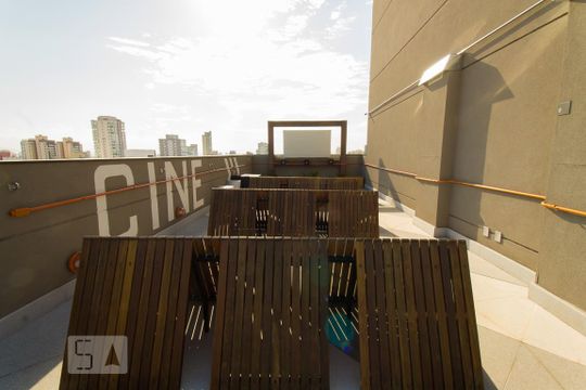 Área comum - Cinema  de kitnet/studio à venda com 1 quarto, 16m² em Vila Mariana, São Paulo