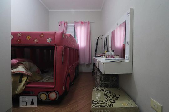 Quarto 3 de casa para alugar com 3 quartos, 130m² em Jardim Las Vegas, Santo André