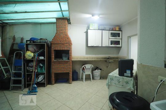 Churrasqueira de casa para alugar com 3 quartos, 130m² em Jardim Las Vegas, Santo André