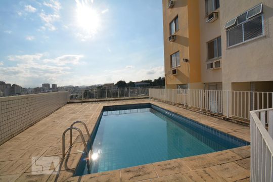 Área comum - Piscina de apartamento para alugar com 2 quartos, 55m² em Lins de Vasconcelos, Rio de Janeiro