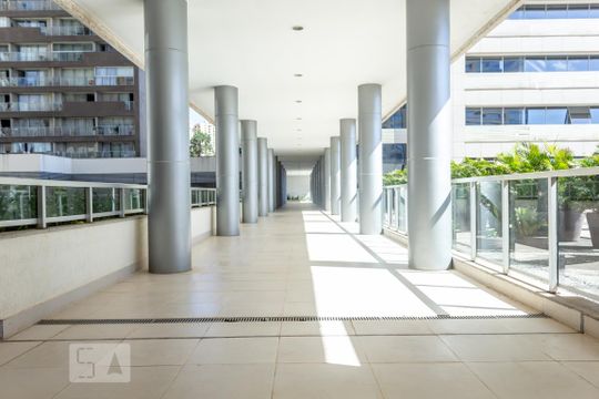 Área Comum - Corredor de apartamento para alugar com 1 quarto, 33m² em Norte (águas Claras), Brasília