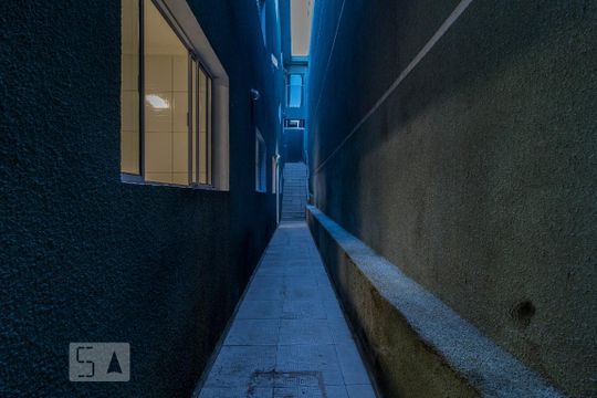 Quintal de casa para alugar com 2 quartos, 60m² em Vila Fachini, São Paulo