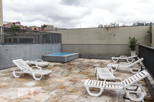 Área comum - Piscina de apartamento para alugar com 2 quartos, 64m² em Vila Regente Feijó, São Paulo
