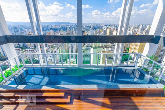 Piscina de apartamento à venda com 2 quartos, 64m² em Perdizes, São Paulo