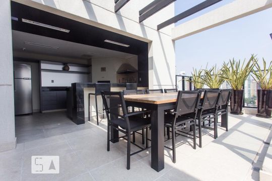 Área comum de kitnet/studio à venda com 1 quarto, 30m² em Jardim Paulista, São Paulo