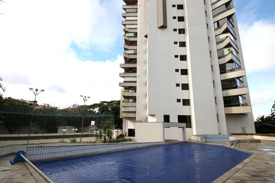 Piscina - Fachada de apartamento à venda com 4 quartos, 190m² em  Jardim Umuarama, São Paulo