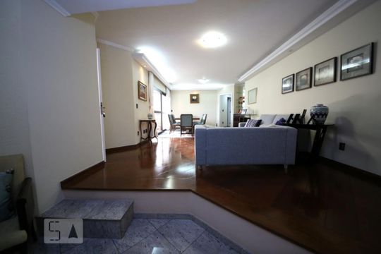 Sala de apartamento à venda com 4 quartos, 190m² em  Jardim Umuarama, São Paulo