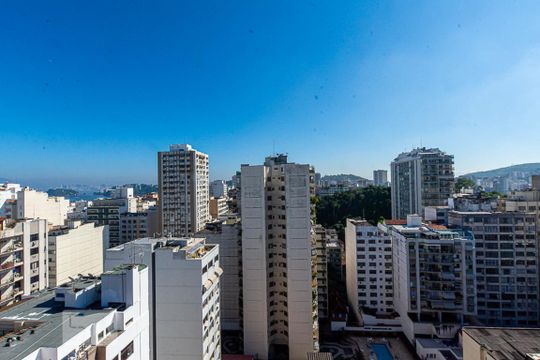 Vista da Sala de apartamento para alugar com 3 quartos, 100m² em Icaraí, Niterói
