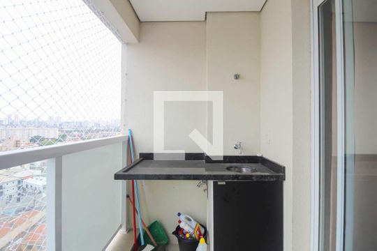 Área de Serviço de kitnet/studio à venda com 1 quarto, 34m² em Vila Prudente, São Paulo