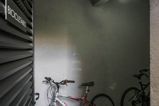 Área comum - Bicicletário de apartamento para alugar com 1 quarto, 50m² em Vila São José, São Paulo