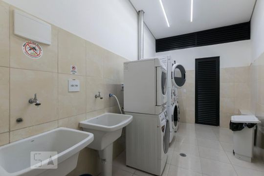 Área comum - Lavanderia de apartamento para alugar com 1 quarto, 35m² em Vila São José, São Paulo
