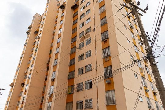 Fachada do bloco de apartamento à venda com 2 quartos, 54m² em Fonseca, Niterói