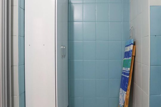 Banheiro de kitnet/studio à venda com 1 quarto, 40m² em Vila Buarque, São Paulo