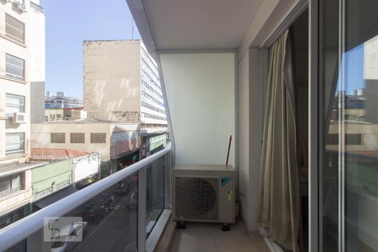 Varanda de kitnet/studio à venda com 1 quarto, 23m² em Centro, São Paulo