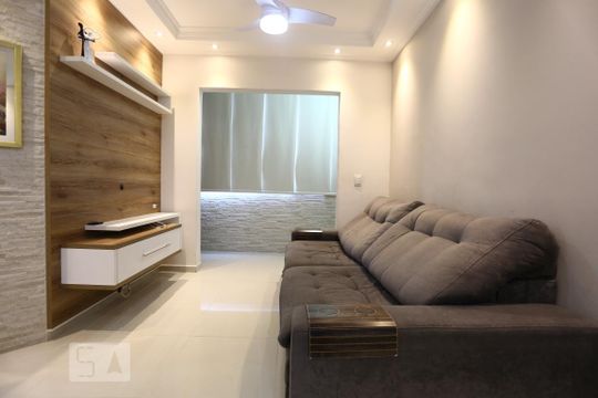 Sala de apartamento à venda com 3 quartos, 72m² em Piratininga, Osasco