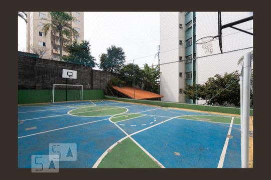 Área comum - Quadra de apartamento à venda com 2 quartos, 55m² em Vila Parque Jabaquara, São Paulo