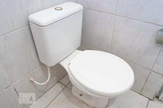 Detalhe banheiro de casa para alugar com 1 quarto, 69m² em Vila Isolina Mazzei, São Paulo