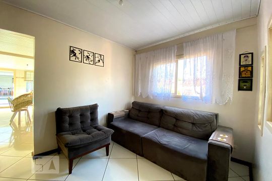 Sala de Estar de casa à venda com 2 quartos, 125m² em São José, Novo Hamburgo