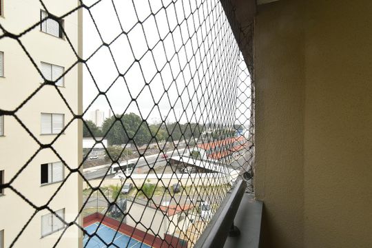 Varanda - vista oeste de apartamento para alugar com 3 quartos, 65m² em Vila Bela, São Paulo