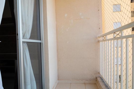 Sacada de apartamento à venda com 2 quartos, 64m² em Parque Brasília, Campinas