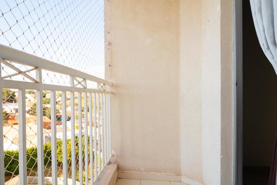 Sacada de apartamento à venda com 2 quartos, 64m² em Parque Brasília, Campinas