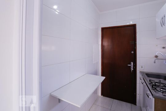 Cozinha de kitnet/studio à venda com 1 quarto, 21m² em Água Branca, São Paulo