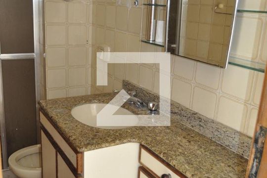 Banheiro  de apartamento à venda com 1 quarto, 55m² em Riachuelo, Rio de Janeiro