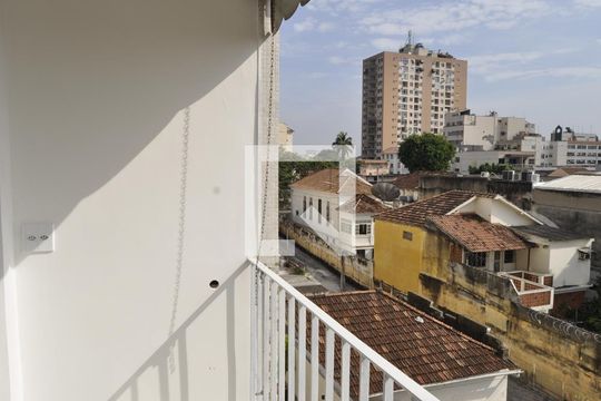 Varanda de apartamento à venda com 1 quarto, 55m² em Riachuelo, Rio de Janeiro