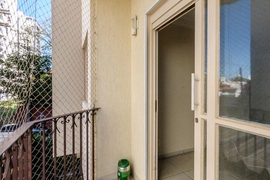 Sacada da Sala de apartamento à venda com 3 quartos, 100m² em Bosque, Campinas