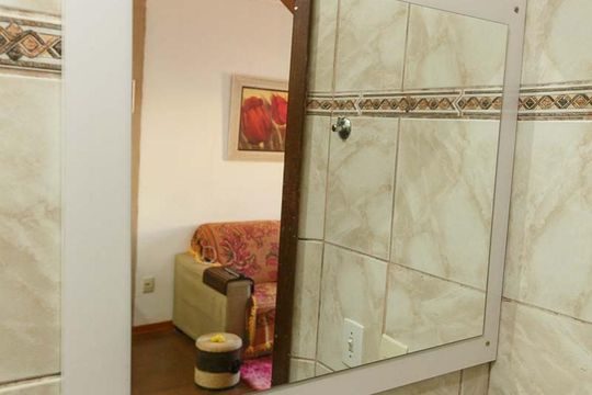 Banheiro de casa à venda com 3 quartos, 65m² em Aberta dos Morros, Porto Alegre