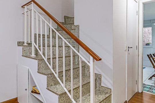 Escada de casa de condomínio à venda com 4 quartos, 117m² em Pechincha, Rio de Janeiro