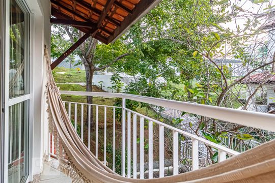 Varanda do Quarto 4 de casa de condomínio à venda com 4 quartos, 117m² em Pechincha, Rio de Janeiro