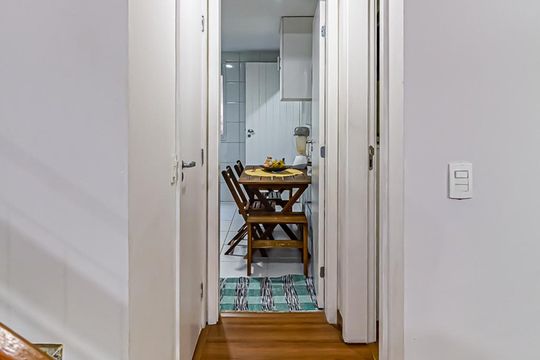 Corredor de casa de condomínio à venda com 4 quartos, 117m² em Pechincha, Rio de Janeiro