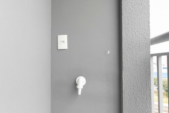 Varanda / Área de Serviço de kitnet/studio para alugar com 1 quarto, 25m² em Chácara Belenzinho, São Paulo
