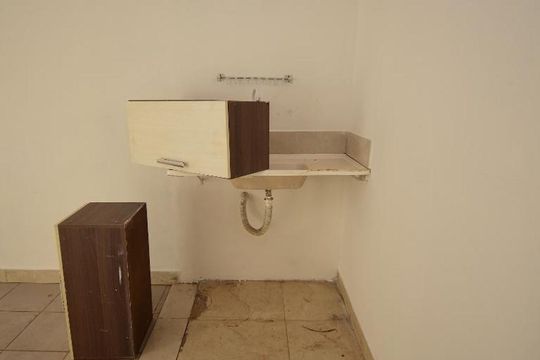 Sala e Cozinha de kitnet/studio para alugar com 1 quarto, 30m² em Setor Habitacional Samambaia (taguatinga), Brasília