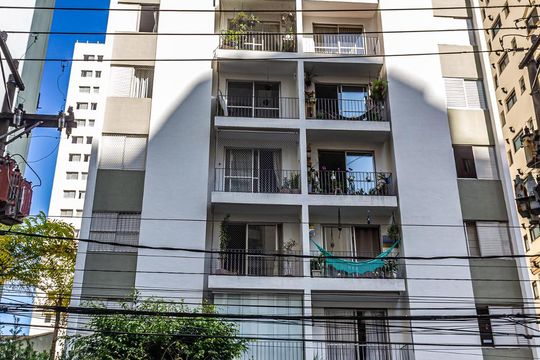 Fachada de apartamento à venda com 2 quartos, 72m² em Cidade Monções, São Paulo