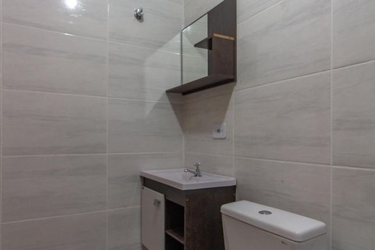 Banheiro de apartamento à venda com 1 quarto, 34m² em Vila Matilde, São Paulo