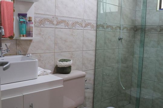 Banheiro - suite de apartamento à venda com 3 quartos, 88m² em Rudge Ramos, São Bernardo do Campo