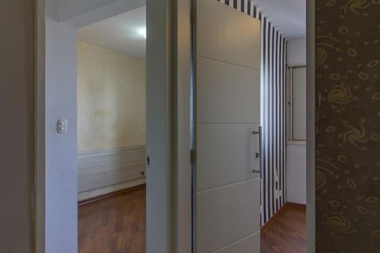 Detalhe corredor dormitorios de apartamento para alugar com 2 quartos, 67m² em Chácara Seis de Outubro, São Paulo