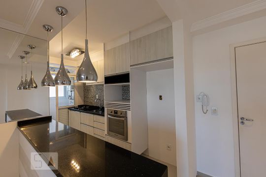 Cozinha de apartamento para alugar com 2 quartos, 60m² em Parque Independencia, São Paulo
