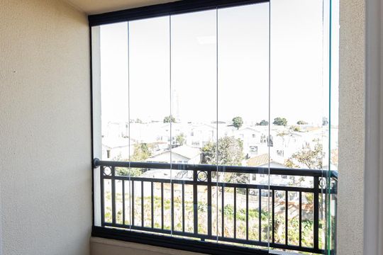 Varanda Sala de apartamento para alugar com 2 quartos, 60m² em Parque Independencia, São Paulo