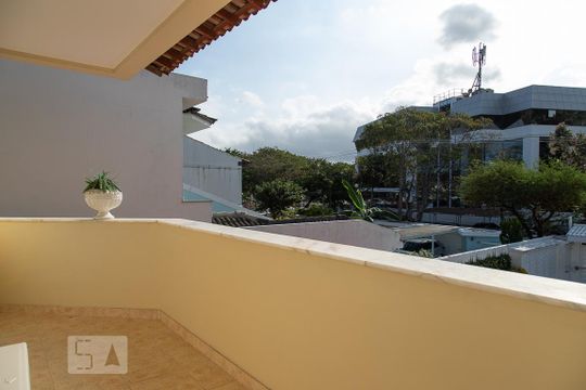 Varanda da suíte 2 de casa de condomínio à venda com 6 quartos, 470m² em Barra da Tijuca, Rio de Janeiro